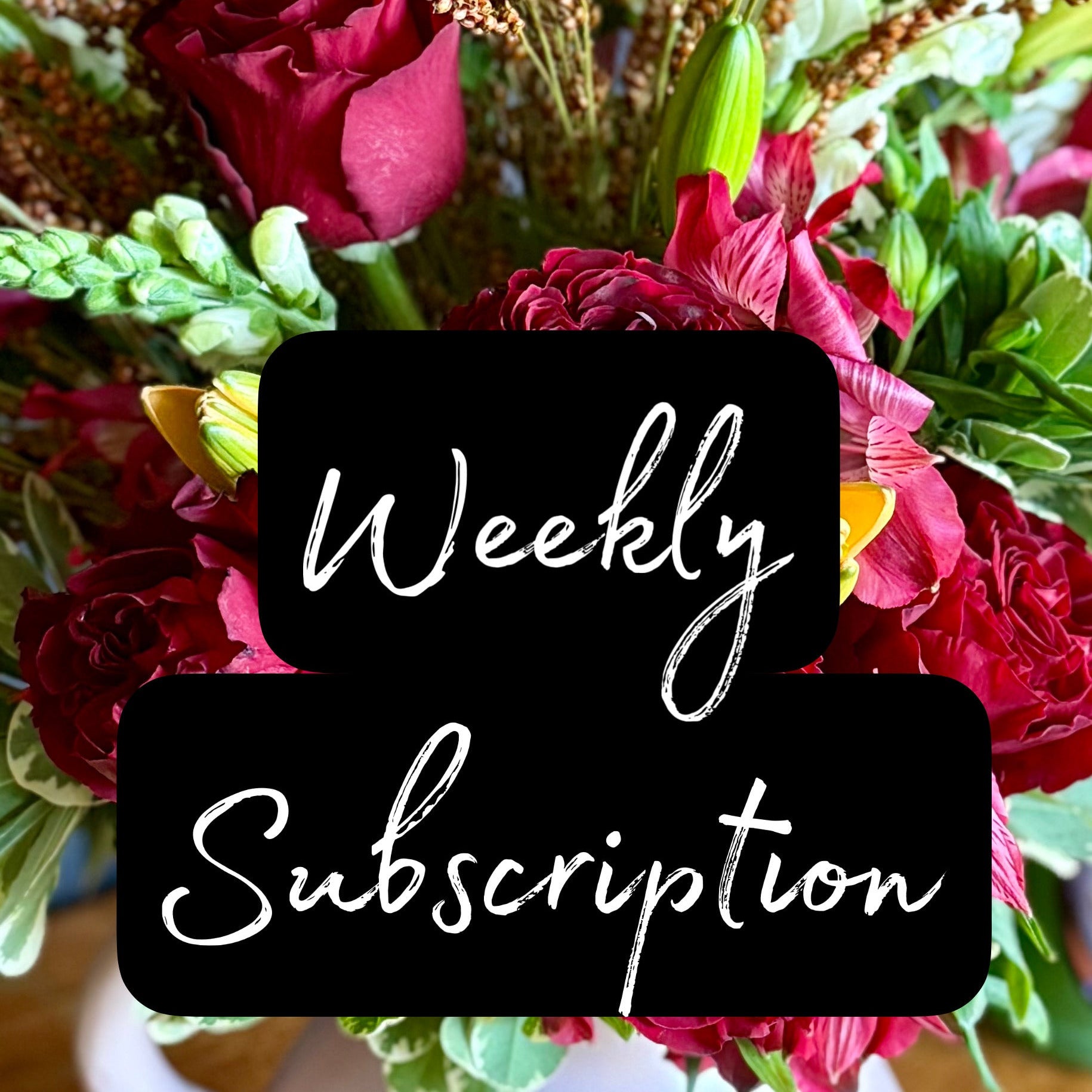 [Subscription] Weekly Floral Arrangement Subscription